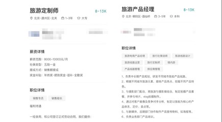 春暖花開職等你來 一季度旅游崗位需求激增，定制師成新寵
